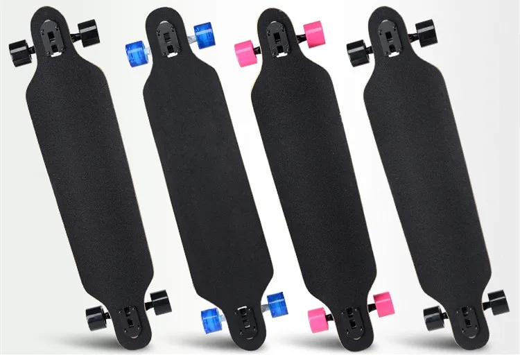 Wholesale Pro Quality Chinese maple longboard wooden skateboard