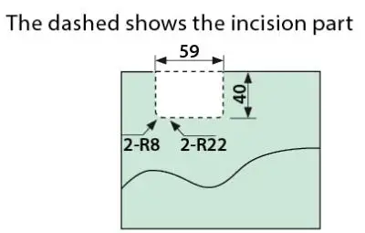 
HaiDeLi glass to wall shower hinge patch fitting H-7307 
