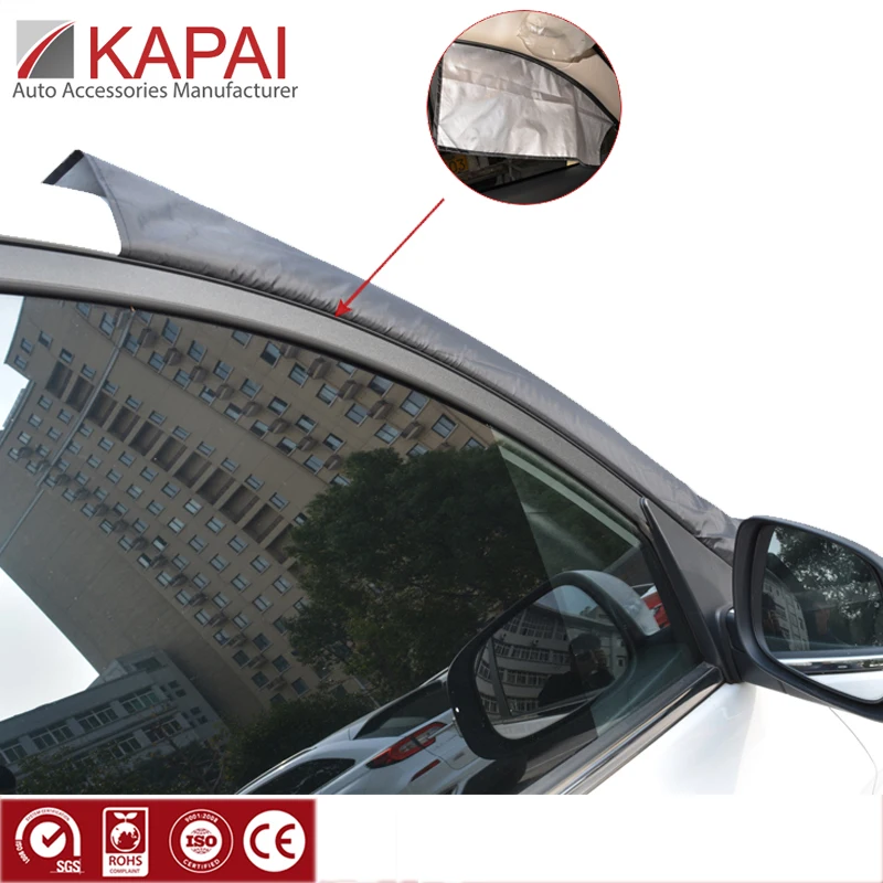 Windshield Cover                                                                     Magnetic Car Cover Frost Blocker snow cover