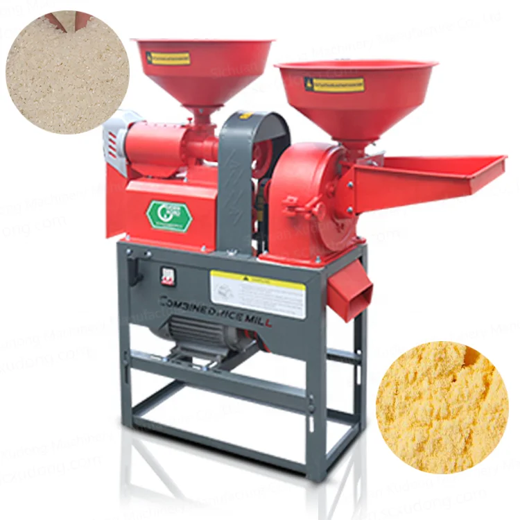 DAWN AGRO  Home Combined  Rice Mill Wheat Flour Milling Machine
