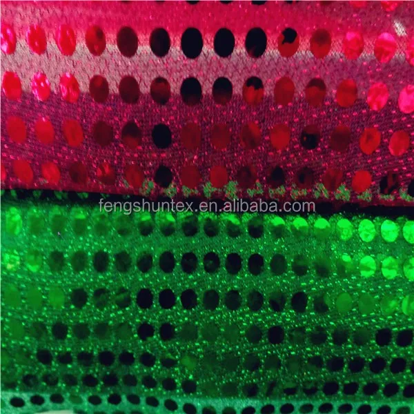 Hologram/glimmer sequin tulle mesh for wedding