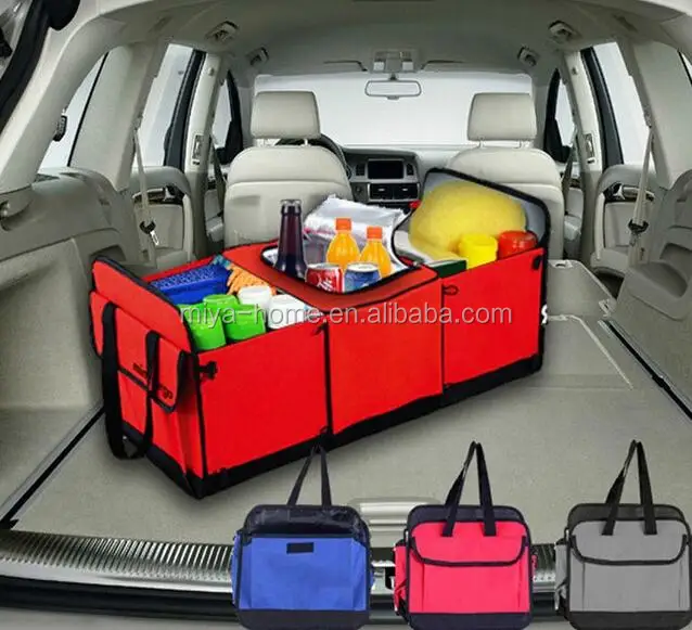 High quality Non-woven fabrics car trunk storage bag / Folding Car Trunk organizer / car tools storage bag