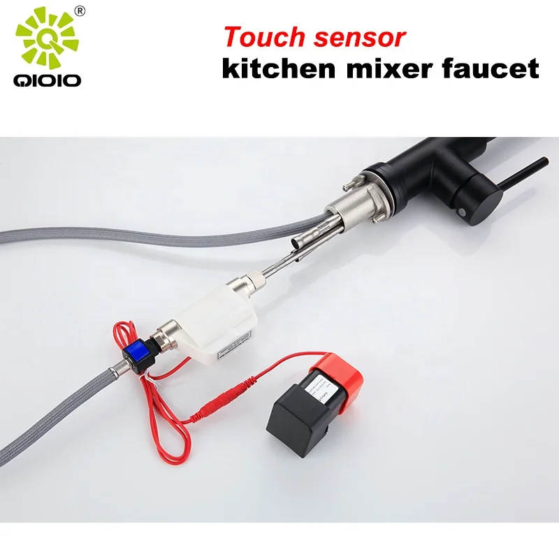 Нержавеющая сталь Матовый золотистый и черный Сенсорный автоматический выдвижной кран датчик краны