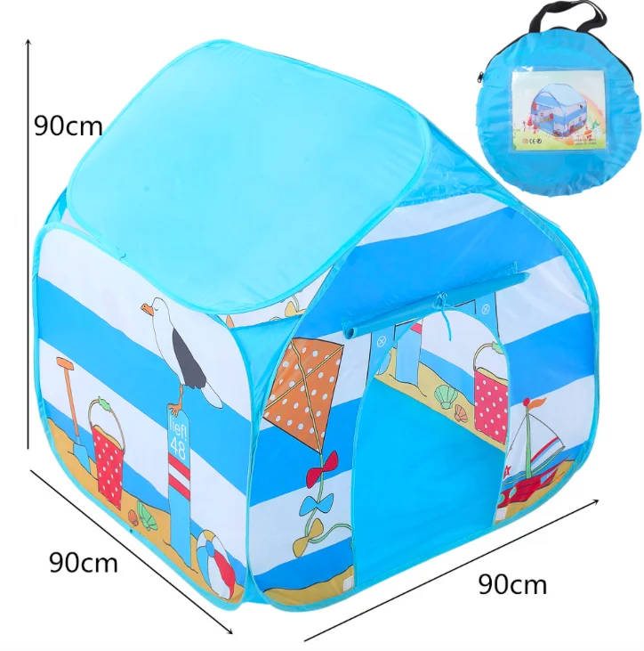 Cheap grow tent  Summer Palace Castle Children Kids Play Tent House Indoor Garden Toy Playhouse Beach Sun Tent Boys Girls