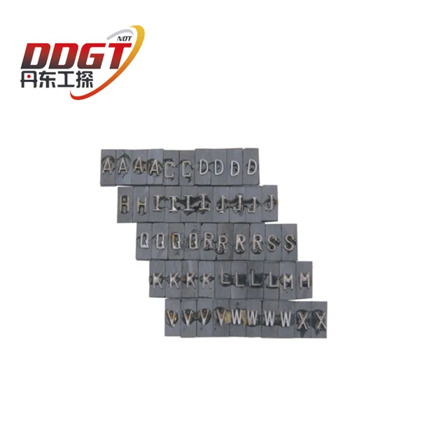 Industrial NDT RT Accessories xray lead letters