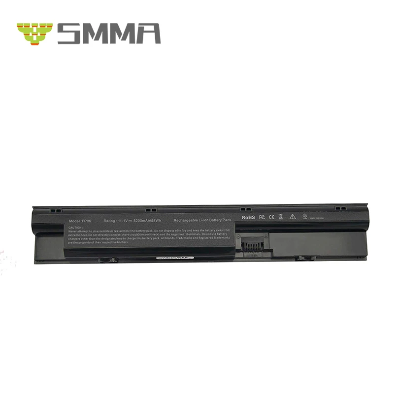5200mAh 11.1V Laptop Battery FP06 for HP ProBook 440 445 450 455 470 G0 Series HP ProBook 440 445 450 455 470 G1 Series