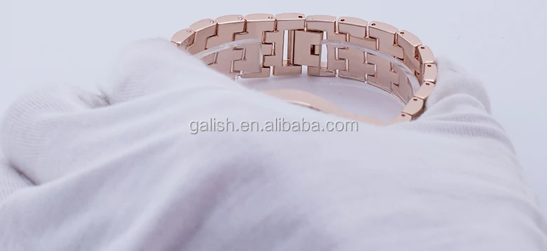 alibaba hot selling rose gold band good quality watch women
