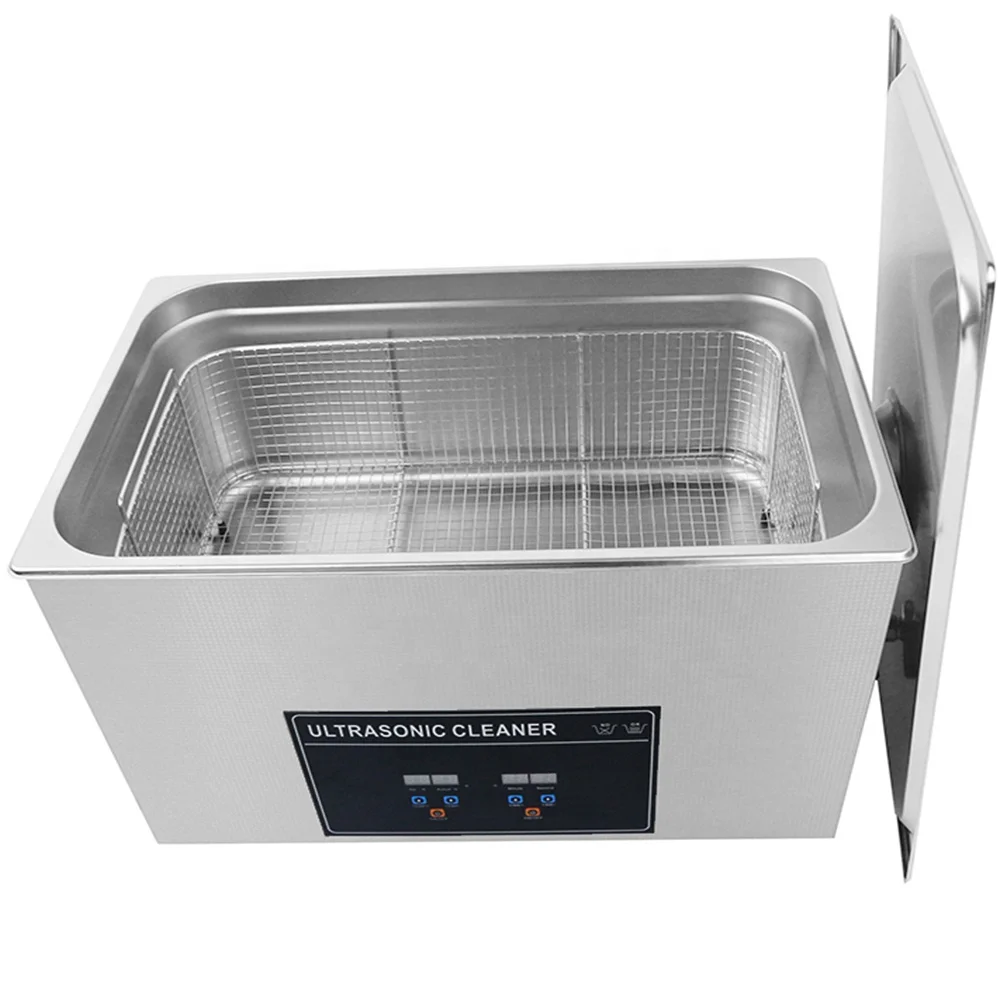 CJ-100S 30L 600W Optional digital ultrasonic cleaner  for auto parts/hardware parts/tools/fuel injector cleaning