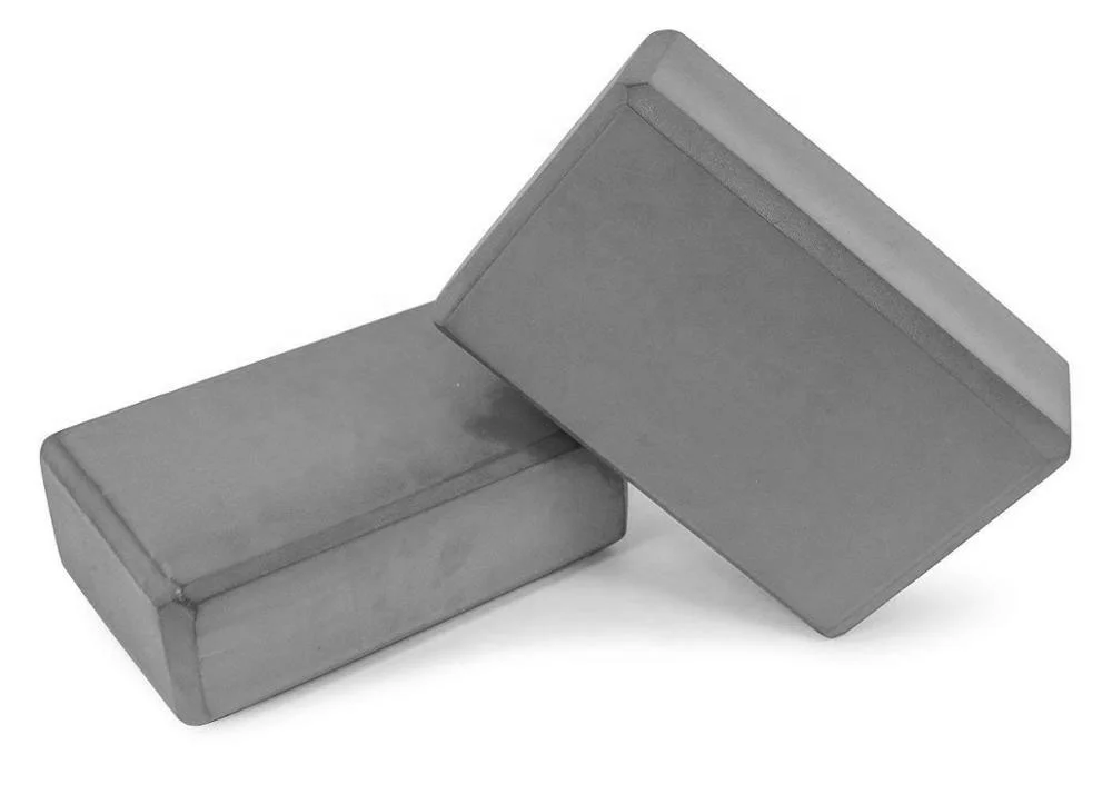 wholesale custom custom logo printing eva cork foam yoga block and yoga strap kit