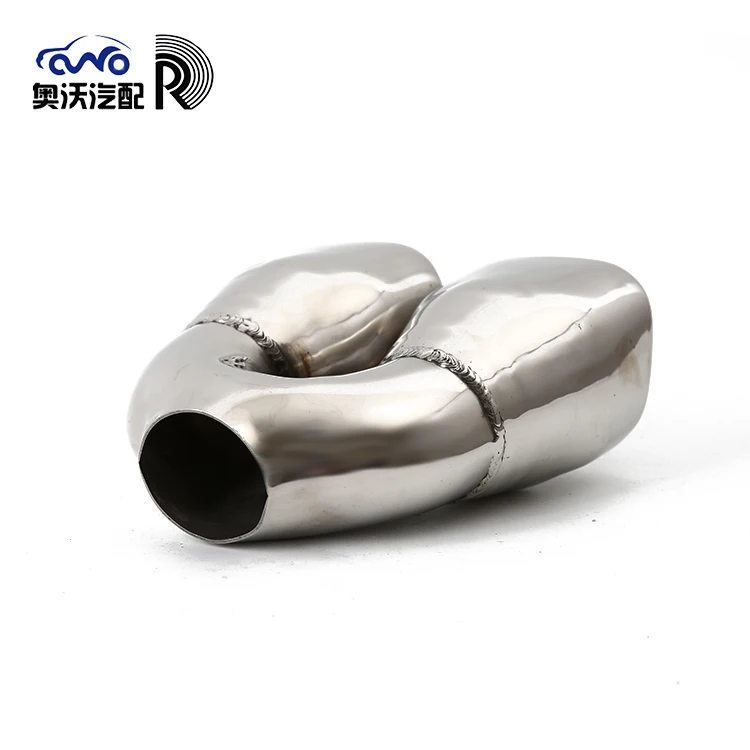 
High Performance 95mm Car Silencer Exhaust Muffler 