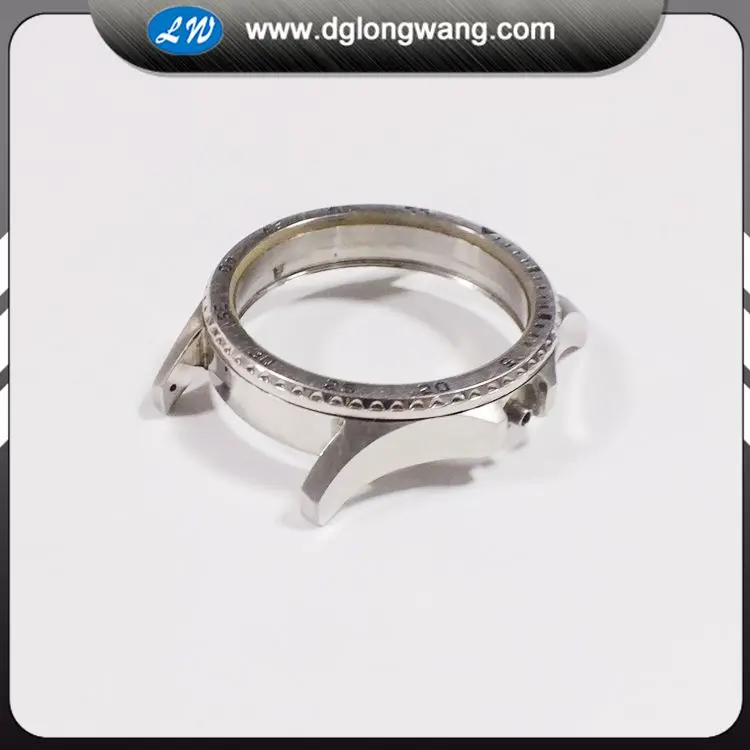 High precision Custom Stainless steel 316L CNC titanium watch case