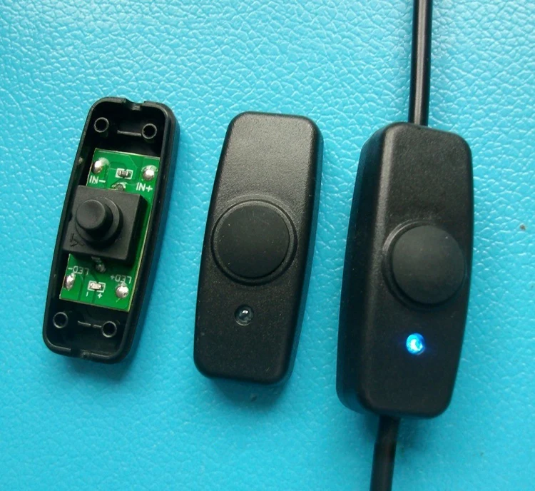  Оригинальный заводской кабель USB миниатюрный шнур ВКЛ./ВЫКЛ. встроенный переключатель со светодиодной