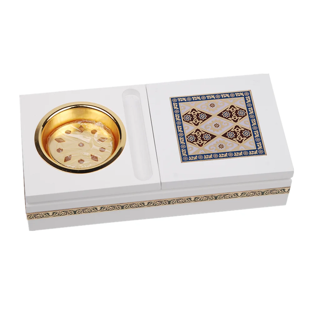 Производитель, белая Роскошная эксклюзивная Арабская деревянная курильница Vip на заказ