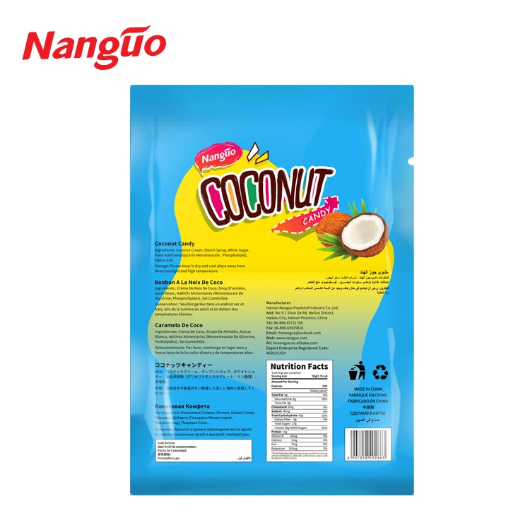 New wholesale candy hard candies coconut candy and sweets