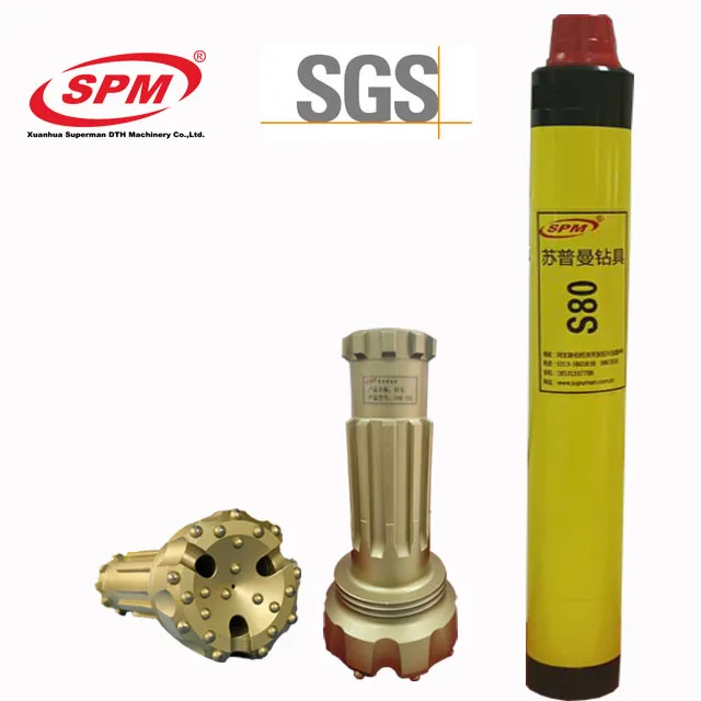 SPM S80 203 мм 8,5 дюйма 8 1/2 дюйма Китай Оптовая Продажа угольной шахты сверло/DHD 380 dth бит молоток/сверло для водяных скважин