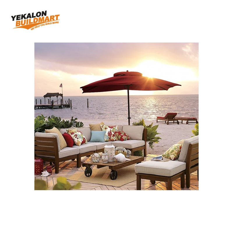 Заводская поставка комплект плетеных диванов для патио роскошный уличной мебели