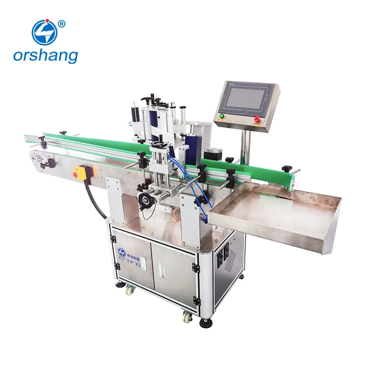 Fully automatic round wine bottle labeling machine for small bottle wraparound labeling machine