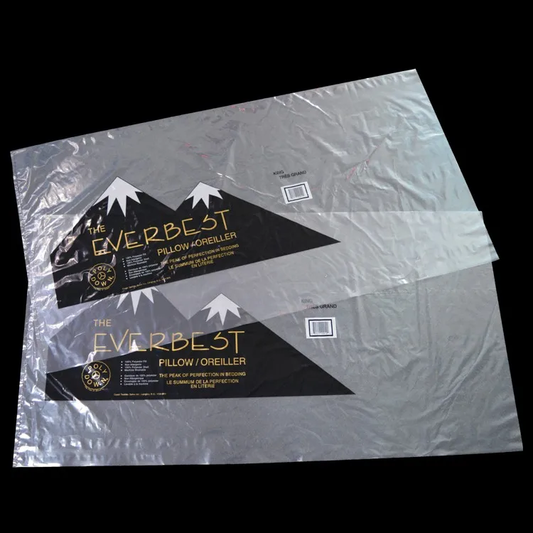 Wholesale Clear Plastic Recycled Ldpe Gravure Printing pillow packaging bag