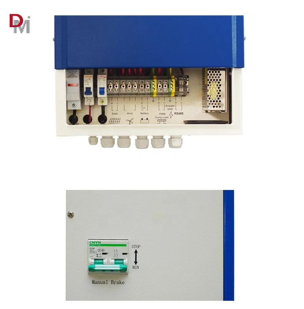 Deming 2KW24V 48V 96V Wind Solar Hybrid Charge Controller With Dump Load