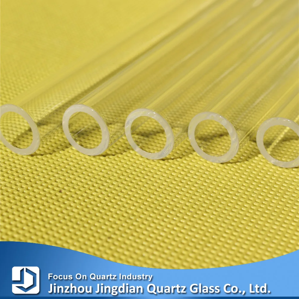 Small dimension silica quartz tube reactor