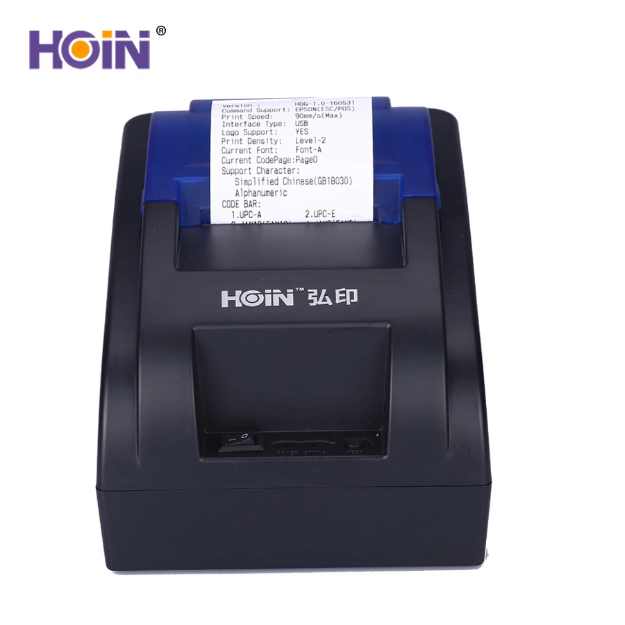 Support BT USB Free Android IOS SDK HOP-H58 58mm  Cheap USB BIS Thermal Printer