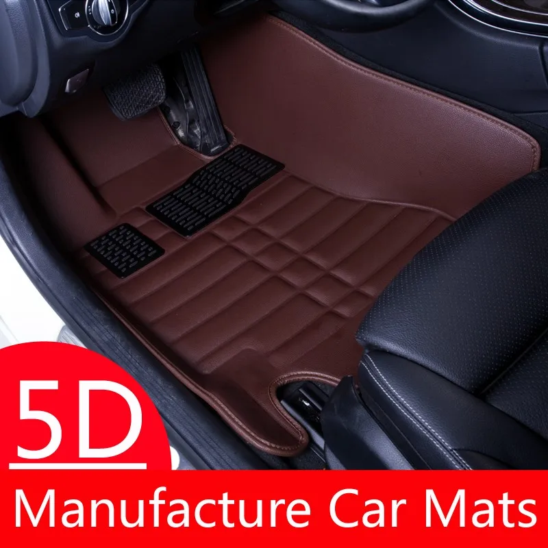 Non skid 6D car mat Leather 5D car floor mats for KIA Morning Picanto