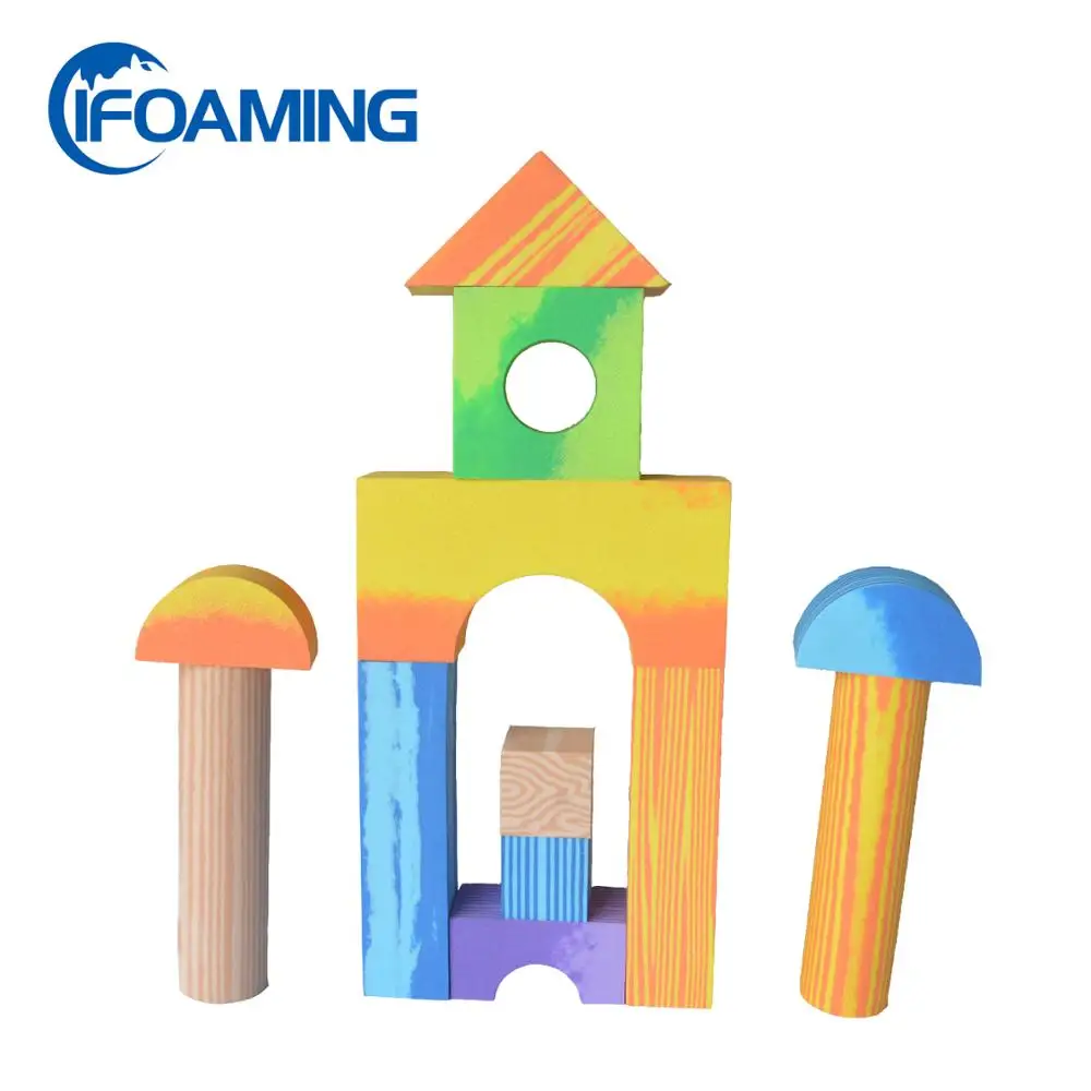 
Soft Eco Friendly Kids Educational Toys EVA Foam Building Blocks 