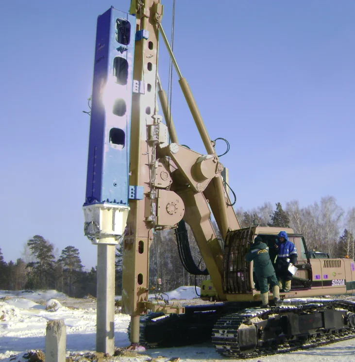 Hydraulic Impact Hammer YC-3 Pile Driver For Infrastructure Construction Piling Machine