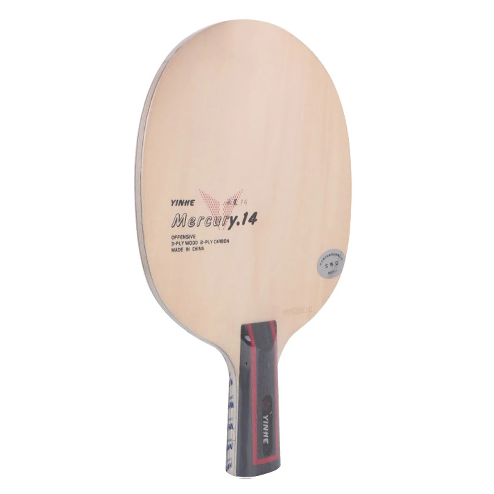 Углеродная летучая мышь Yinhe Y14 для пинг-понга, Классическая конструкция, лезвие для быстрой атаки настольного тенниса