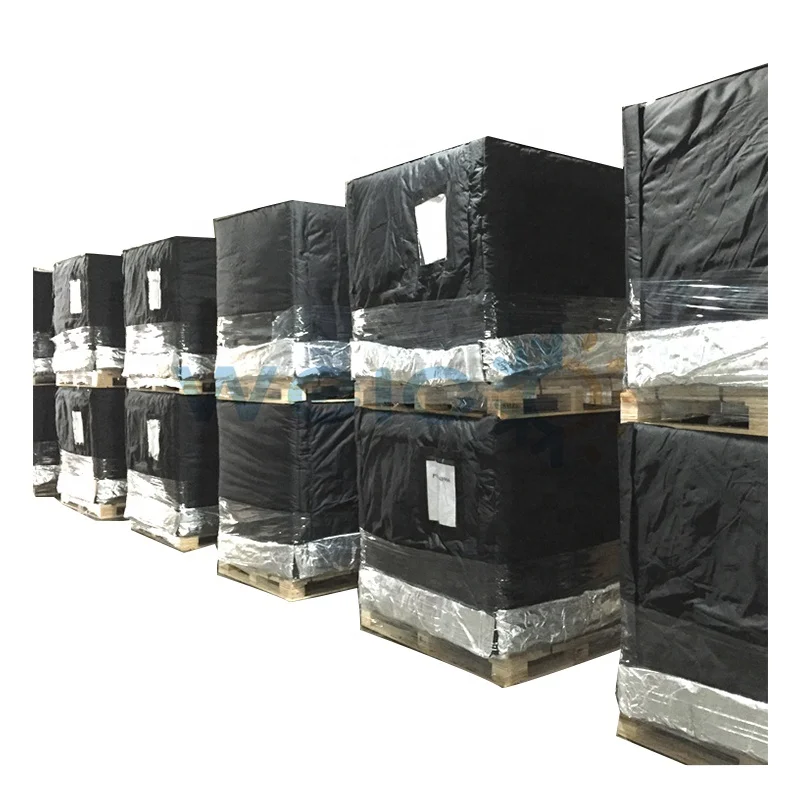 Aluminium insulation foil cover bag for pallet, thermal insulated pallet cover