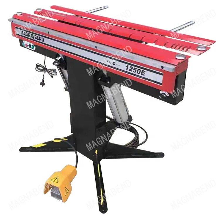 Пневматический Магнитный листовой металлический тормоз с CE Magnabend 1250E