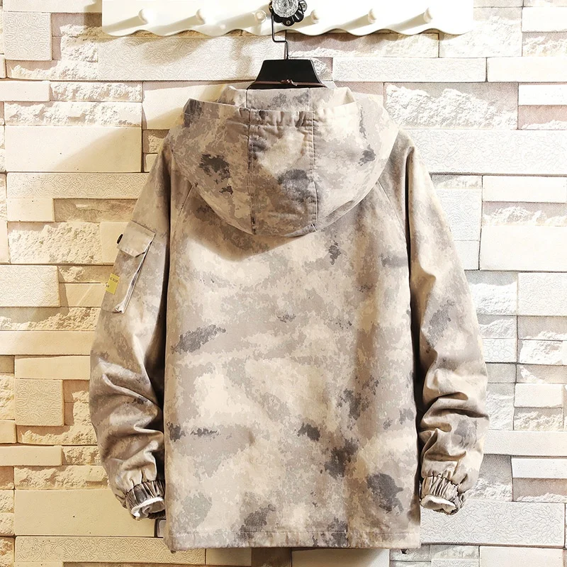 china factory man designer camo yellow light casual jacket