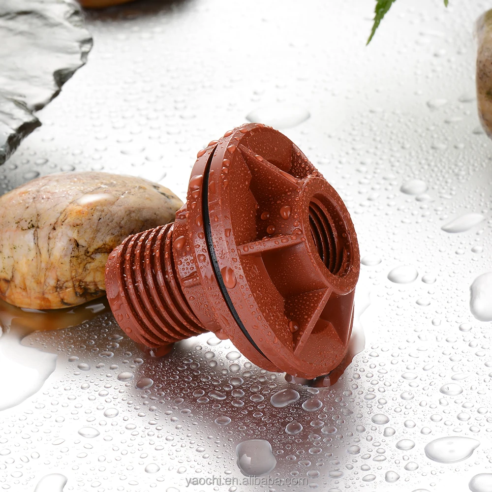 Plastic Pipe Fitting IPS PPH PP Tank Connector