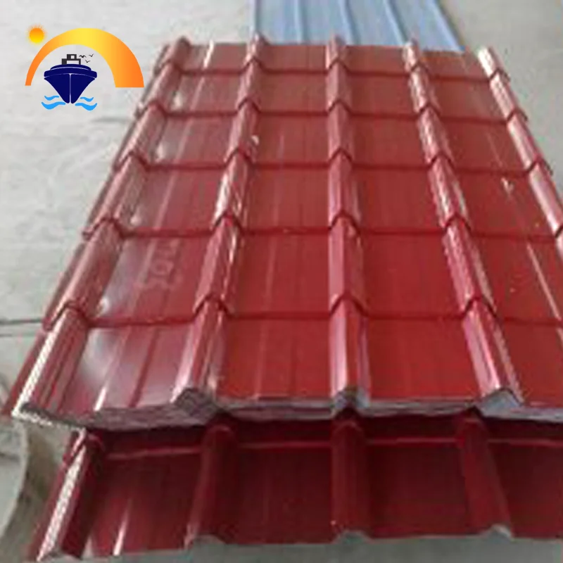 Trade Assurance Galvanized Colored Metal Roofing Sheet