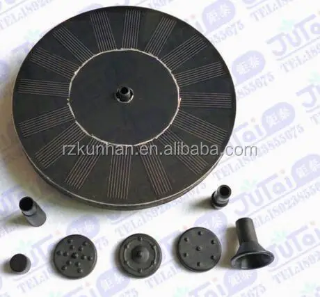 Eco-friendly floating Garden Submersible High head mini solar water fountain pump