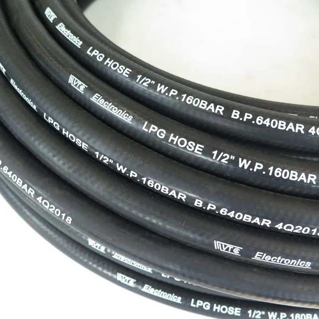 High pressure flexible LPG CNG flexible natural gas hose