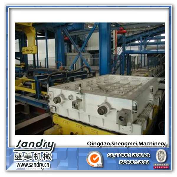 
Vacuum Process Foundry Cast Molding Machine Line With ISO SGS BV 