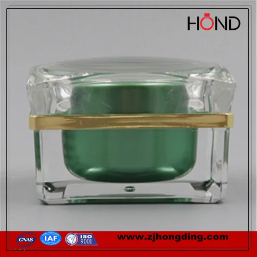 
wholesale acrylic jar transparent color 15 ml plastic empty face cream jars 