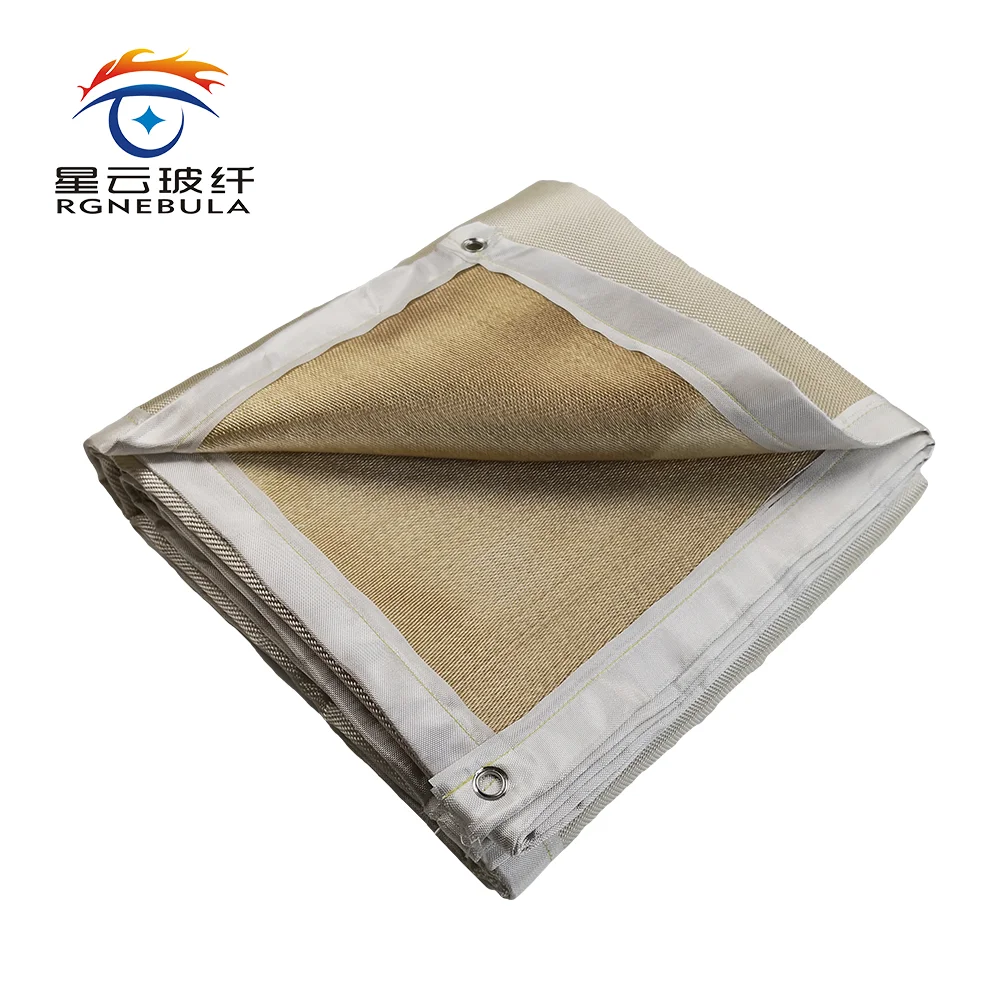 Welding Blanket, Fiberglass Protection Extra Large, 8 FT by 8 FT, Welding Work Area