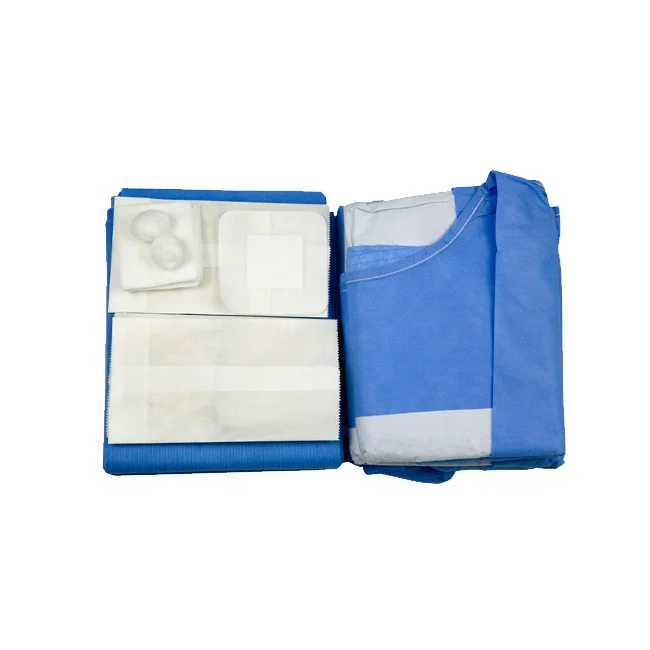 Customized sterile drape disposable pack surgical mesh hernia for hospital