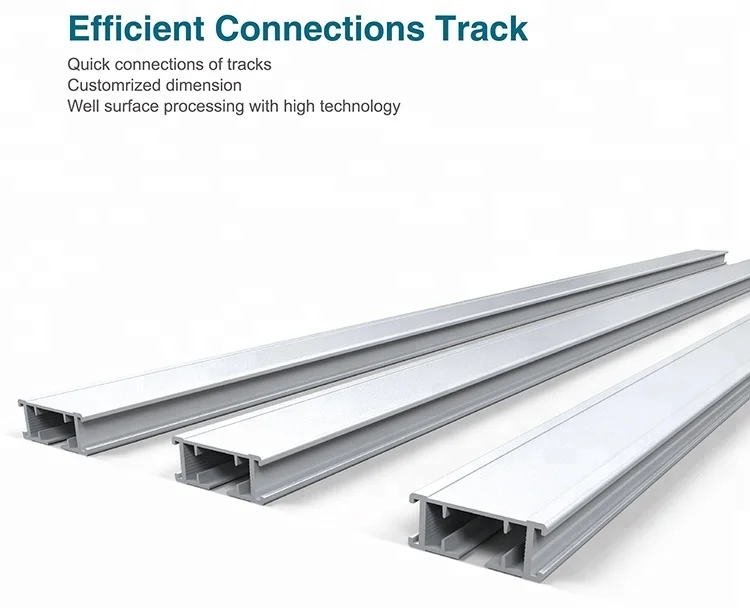 Custom design electric curtain rail motorized track smart for villa window curtain