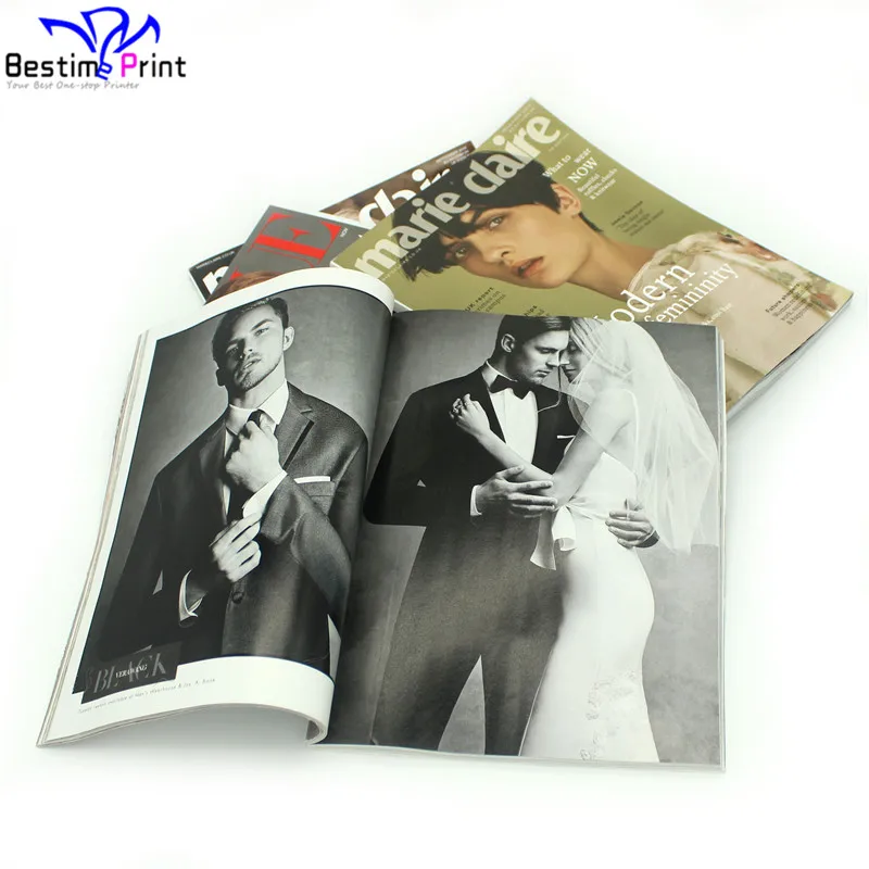 Полноцветный журнал для невесты, Свадебный журнал, печатный домик