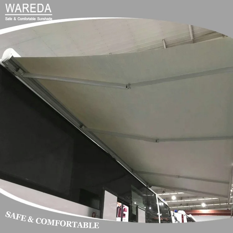 Outdoor Retractable Car Side Awning with Motor
