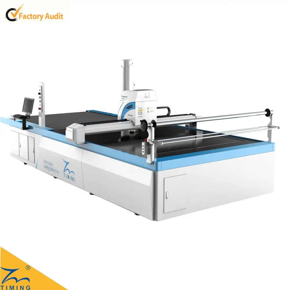 
Automatic Computer Fabric Cutting Machine New Year Promotion Price 