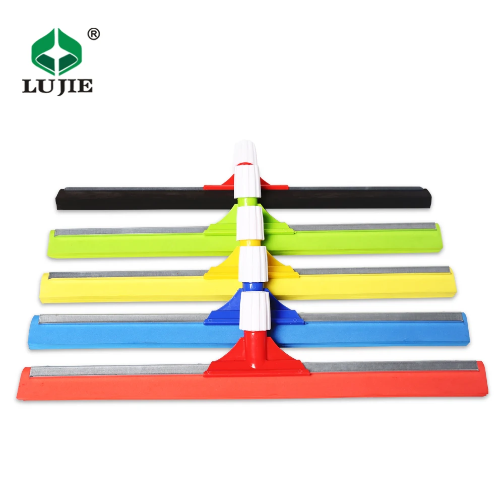 Color customized blue max stainless steel floor squeegee