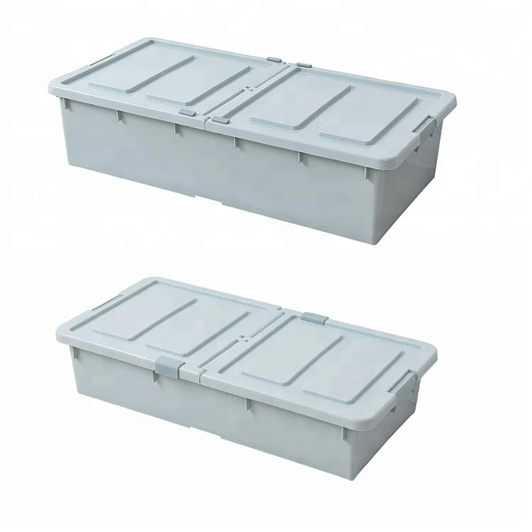 Extra Large Storage Under bed Boxes With Wheels For Comforters Blanket Bedding Duvet