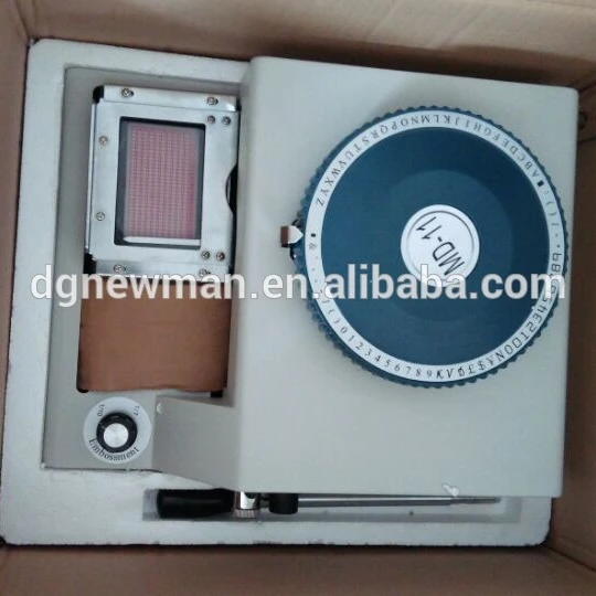 MD-11 ручного тиснения этикетки машина ПВХ карты тиснение машина