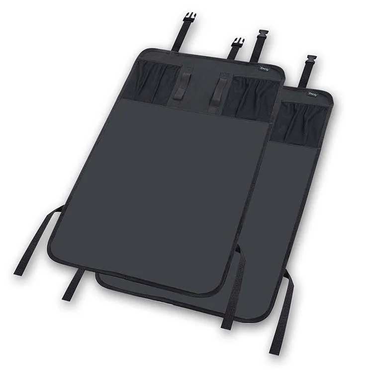 
Universal fit kick mats waterproof car seat back protector with tissue holder organizer storage pocket 