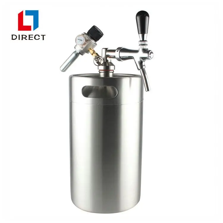 High quality 2gal/8l cornelius beer keg with tapping kit