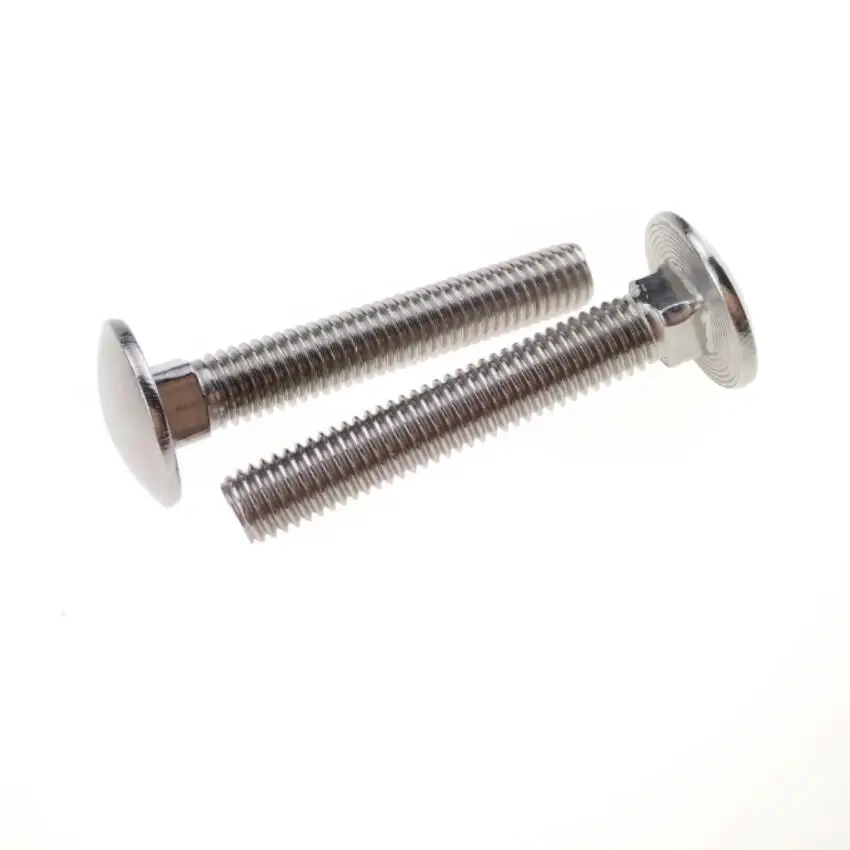 
M8 Stainless Steel Carriage Bolts Fastener for Wooden A2-70 